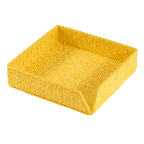 Load image into Gallery viewer, Bodrum Linens Wicker Cocktail Napkin Box
