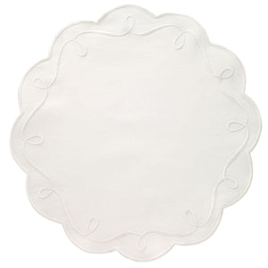 Bodrum Linens Ribbon Twirl - Easy Care Placemats - Set of 4