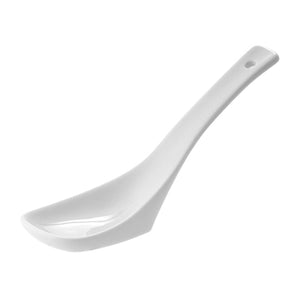 Vista Alegre Carre White Gourmet Spoon, Set of 6