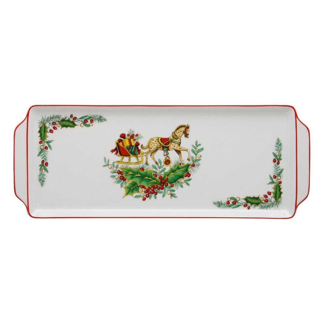 Vista Alegre Christmas Magic Tart Tray