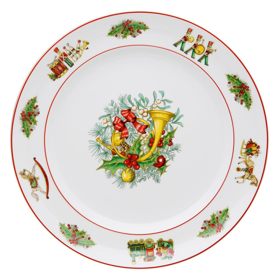 Vista Alegre Christmas Magic Flat Round Plate