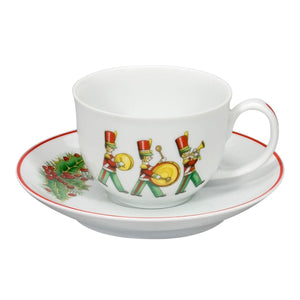 Vista Alegre Christmas Magic Set 6 Coffee Cups And Saucers