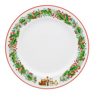 Vista Alegre Christmas Magic Set 6 Bread And Butter Plates