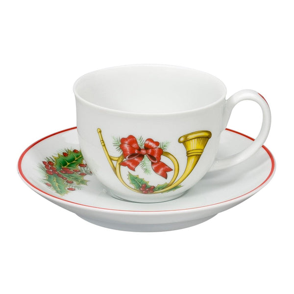 Load image into Gallery viewer, Vista Alegre Christmas Magic Set 6 Coffee Cups And Saucers
