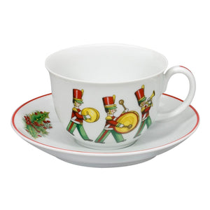 Vista Alegre Christmas Magic Set 6 Tea Cups And Saucers