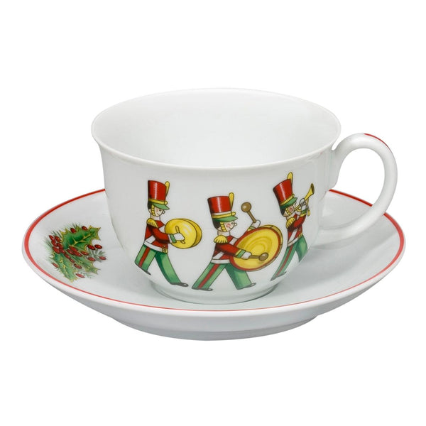 Load image into Gallery viewer, Vista Alegre Christmas Magic Set 6 Tea Cups And Saucers
