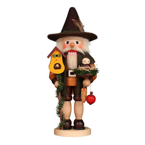 Christian Ulbricht Premium Nutcracker - Bird Friend (Natural) - 17.5"H