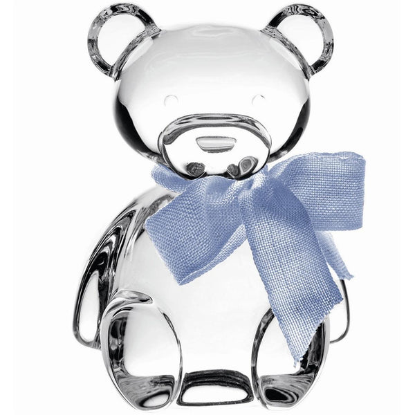 Load image into Gallery viewer, Vista Alegre Teddy Bear Case with Sculpture Blue Lace
