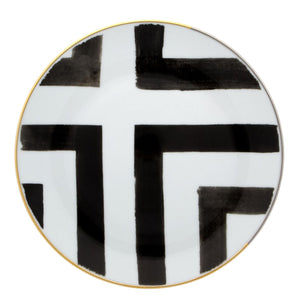 Vista Alegre Lacroix - Sol Y Sombra Bread And Butter Plate, Set of 4