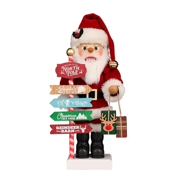Load image into Gallery viewer, Christian Ulbricht Premium Nutcracker - Northpole Santa - 18.7&quot;H

