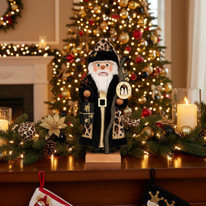Christian Ulbricht Premium Nutcracker - Leopard Santa - 18.9"H
