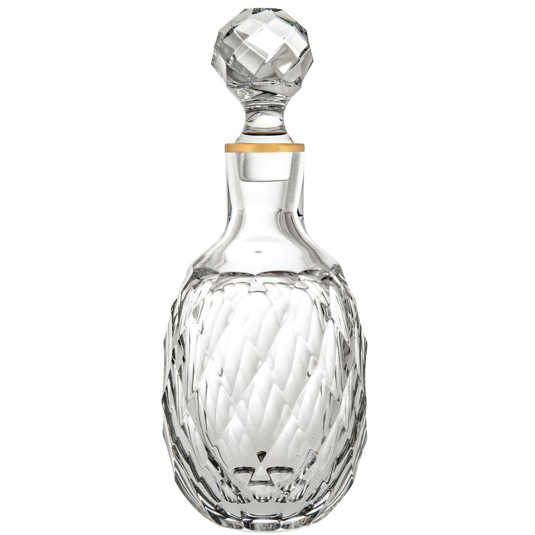 Vista Alegre Palazzo Gold Whisky Decanter