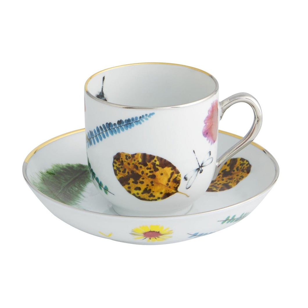 Vista Alegre Christian Lacroix - Caribe Tea Cup And Saucer, Set of 4