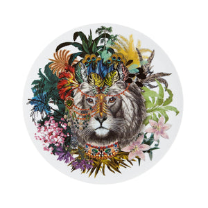 Vista Alegre Lacroix - Love Who You Want Charger Plate Jungle King