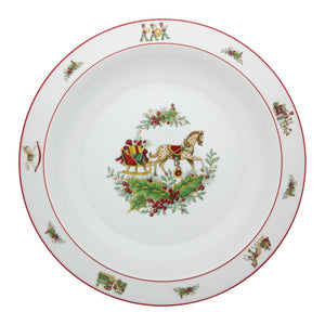 Vista Alegre Christmas Magic Deep Round Plate