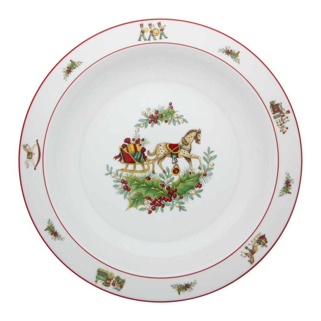 Vista Alegre Christmas Magic Deep Round Plate