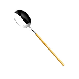 Vista Alegre Domo Matt Gold Serving Spoon