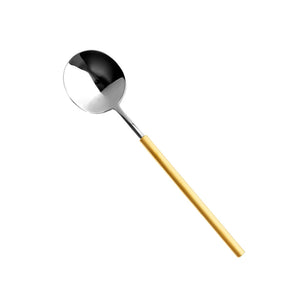 Vista Alegre Domo Matt Gold Soup Spoon