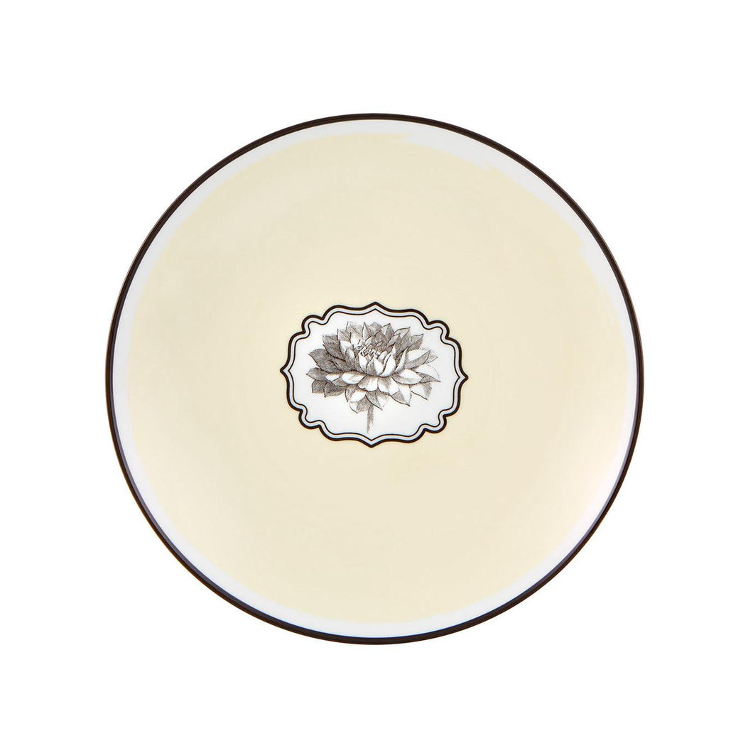 Vista Alegre Christian Lacroix - Herbariae Dessert Plate Yellow, Set of 4