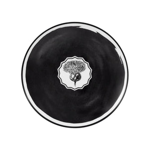 Vista Alegre Christian Lacroix - Herbariae Dessert Plate Black, Set of 4