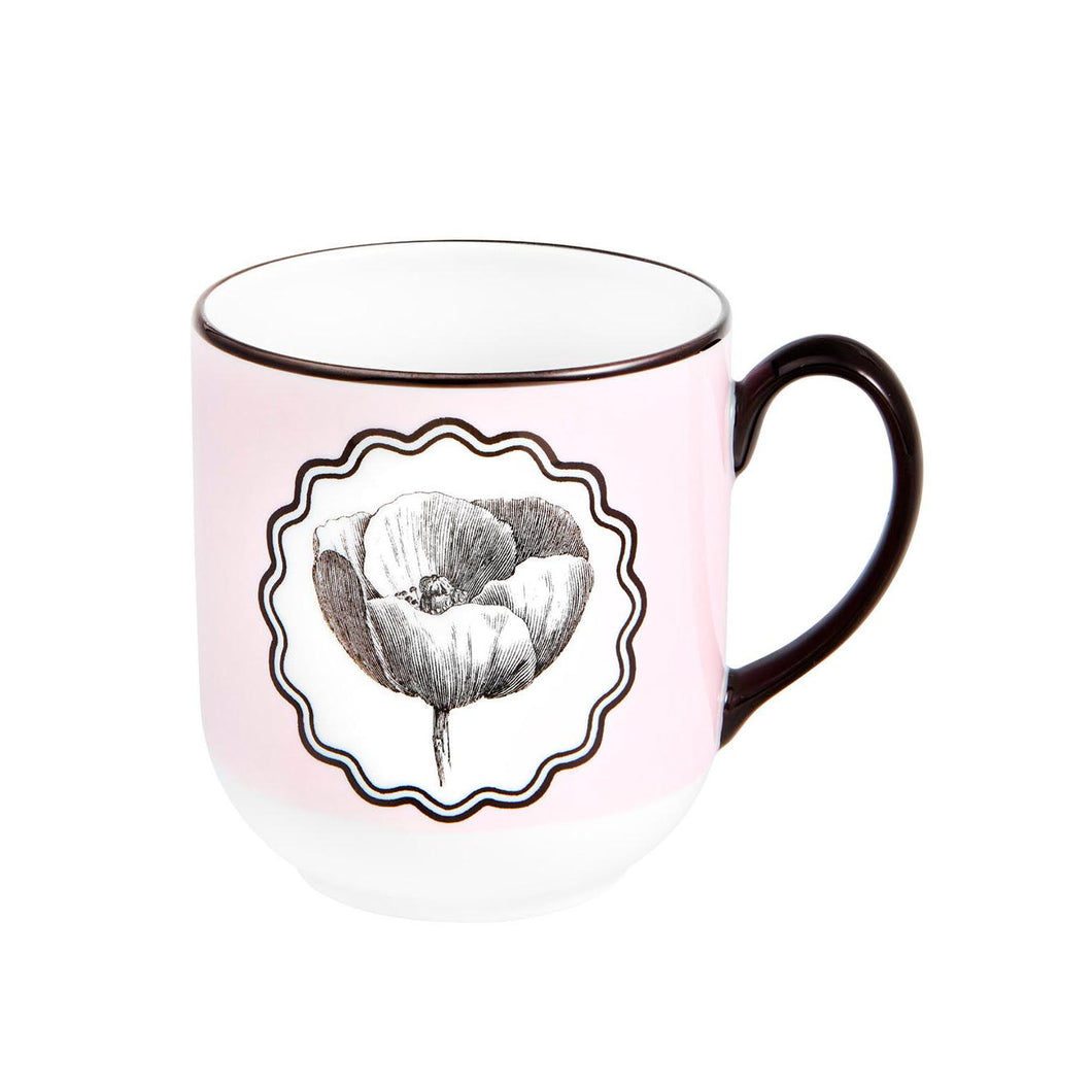Vista Alegre Christian Lacroix - Herbariae Mug Pink, Set of 4