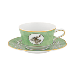 Vista Alegre Casa De Alba Casa De Alba - Tea Cup And Saucer, Set of 4