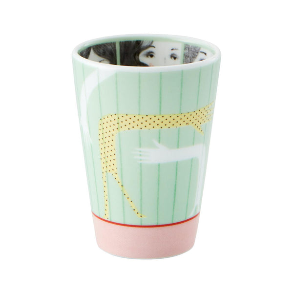 Load image into Gallery viewer, Vista Alegre Escape Goat Espresso Cup And Saucer Iii
