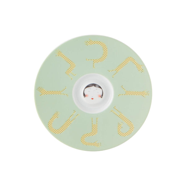 Load image into Gallery viewer, Vista Alegre Escape Goat Espresso Cup And Saucer Iii
