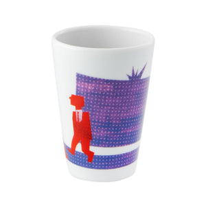 Vista Alegre Escape Goat Espresso Cup And Saucer Ix