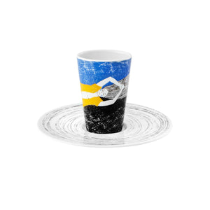 Vista Alegre Escape Goat Espresso Cup And Saucer Vii