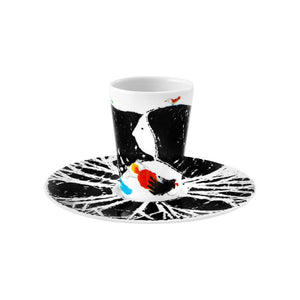 Vista Alegre Escape Goat Espresso Cup And Saucer Viii