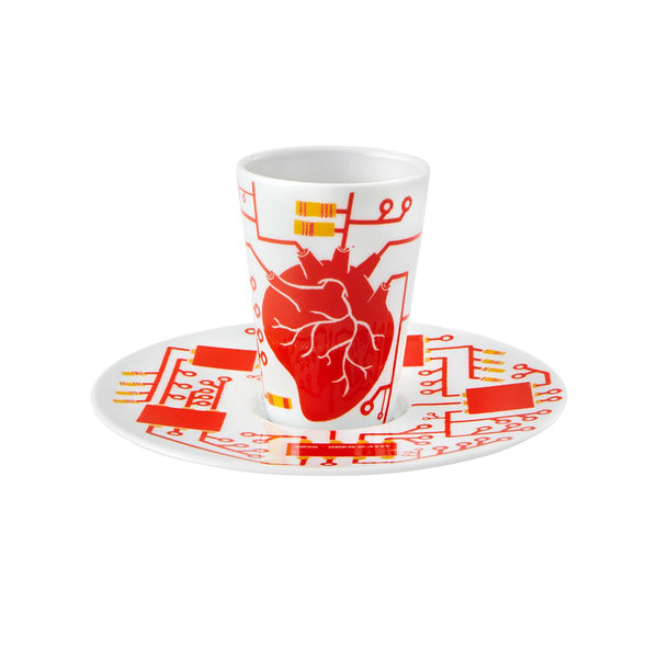 Load image into Gallery viewer, Vista Alegre Escape Goat Espresso Cup And Saucer Xiii
