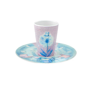Vista Alegre Escape Goat Espresso Cup And Saucer Xix
