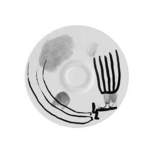 Vista Alegre Escape Goat Espresso Cup And Saucer Xv