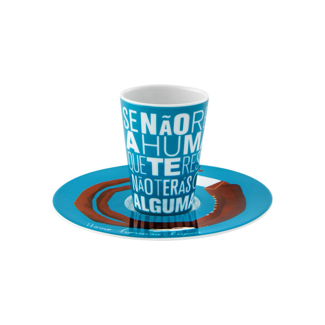 Vista Alegre Escape Goat Espresso Cup And Saucer Xxix