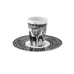 Vista Alegre Escape Goat Espresso Cup And Saucer Xxxiii