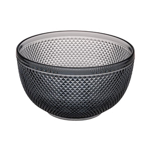 Vista Alegre Bicos Grey Large Bowl Grey