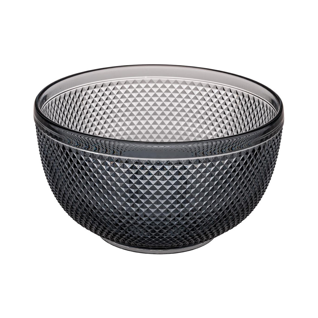 Vista Alegre Bicos Grey Large Bowl Grey