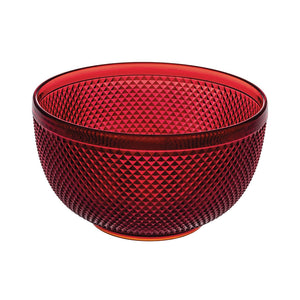 Vista Alegre Bicos Red Large Bowl Red