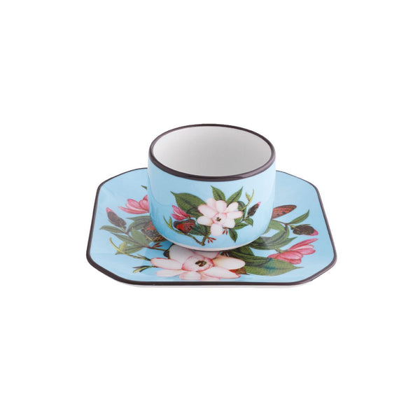 Load image into Gallery viewer, Vista Alegre Christian Lacroix - Fete Vos Jeux Set 4 Coffee Cups &amp; Saucers
