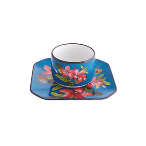 Vista Alegre Christian Lacroix - Fete Vos Jeux Set 4 Coffee Cups & Saucers