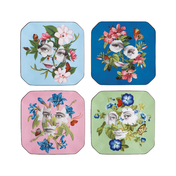 Load image into Gallery viewer, Vista Alegre Christian Lacroix - Fete Vos Jeux Set 4 Dessert Plates
