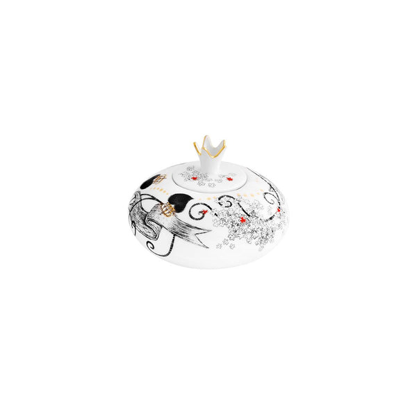 Load image into Gallery viewer, Vista Alegre Rainhas De Portugal Sugar Box
