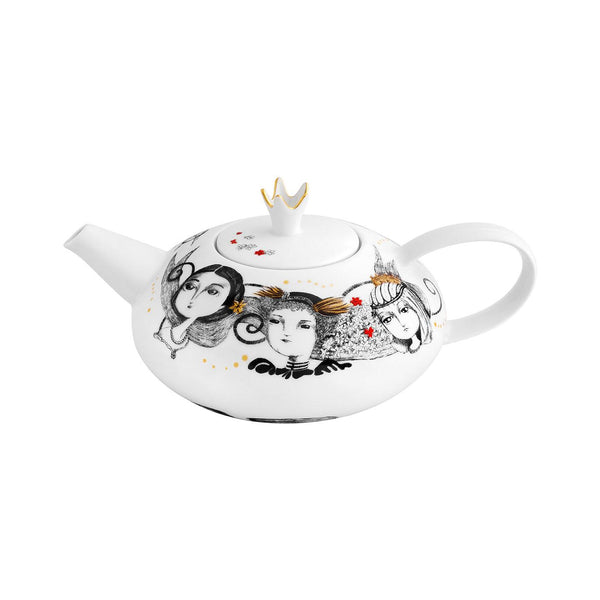 Load image into Gallery viewer, Vista Alegre Rainhas De Portugal Teapot
