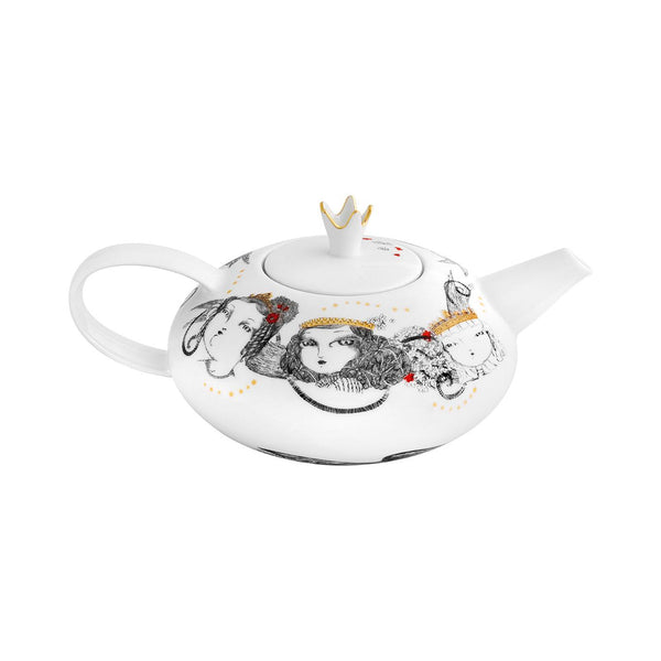 Load image into Gallery viewer, Vista Alegre Rainhas De Portugal Teapot
