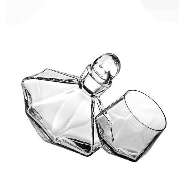 Load image into Gallery viewer, Vista Alegre Carrossel Whisky Decanter And 2 Old Fashion
