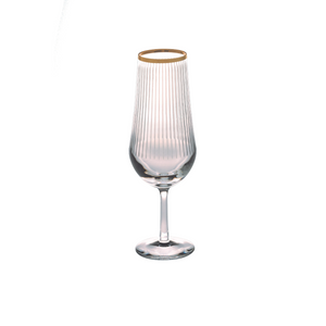 Vista Alegre Winter Garden Flute, Set of 2
