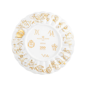 Vista Alegre 200 Anos Tea Cup And Saucer, Set of 4