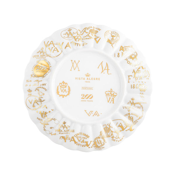 Load image into Gallery viewer, Vista Alegre 200 Anos Tea Cup And Saucer, Set of 4
