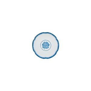 Vista Alegre Coralina Blue Tea Cup And Saucer, Set of 4